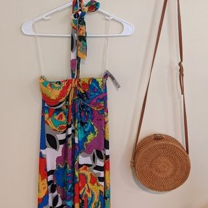 Tropical Maxi Dress